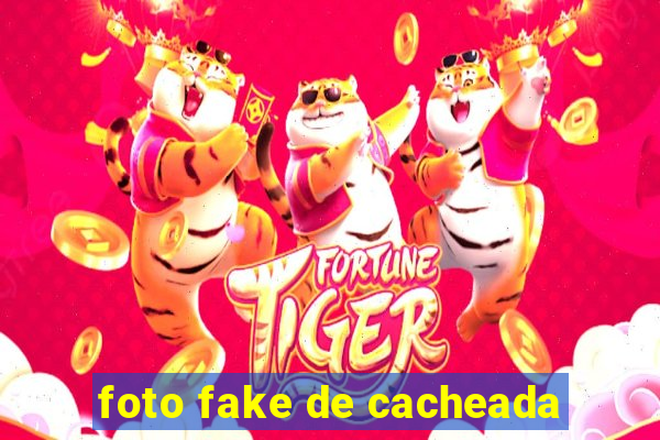 foto fake de cacheada